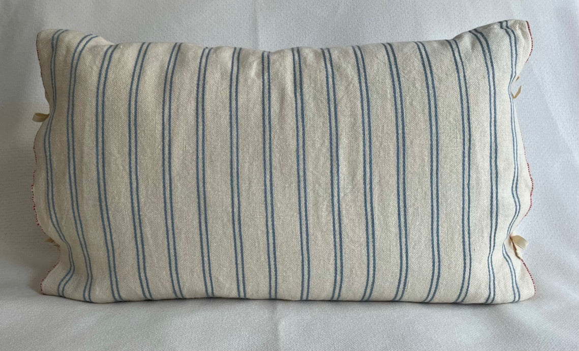 Double Stripe Lumbar Pillow
