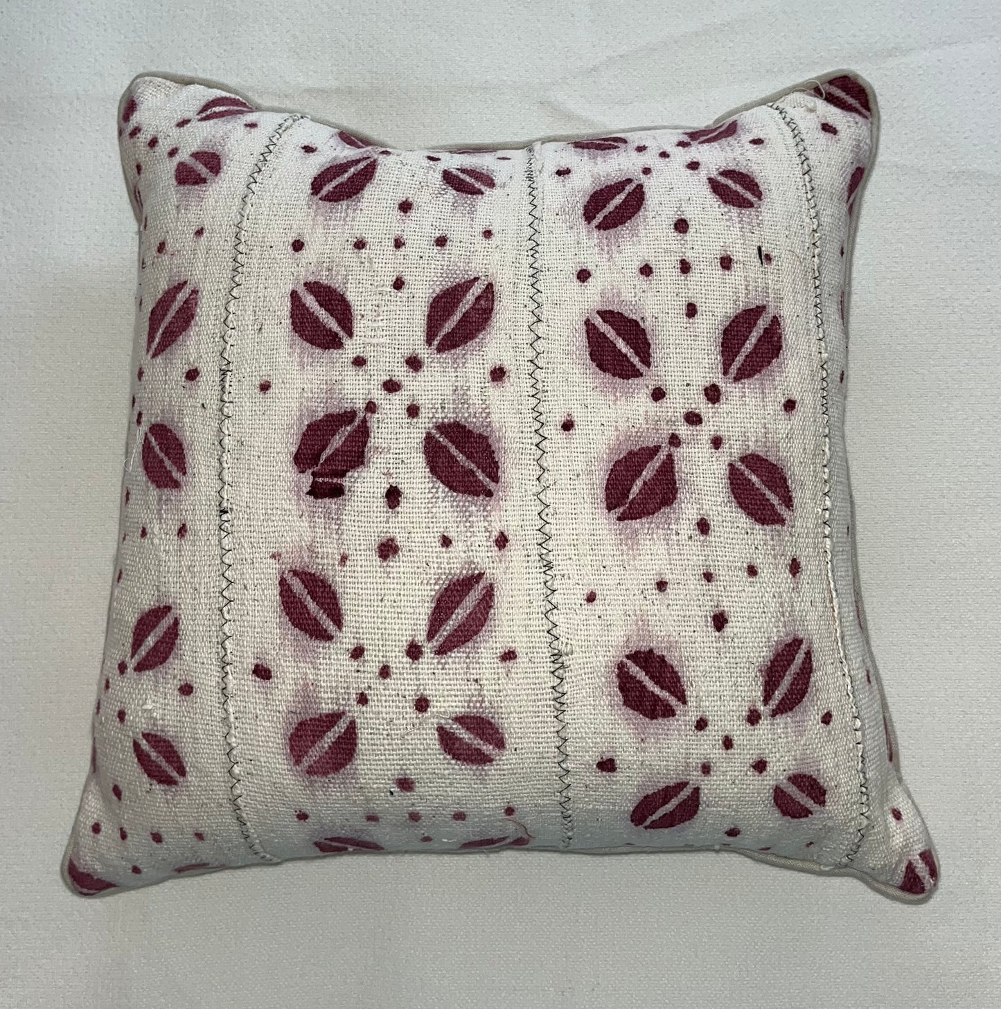 Vintage Mud Cloth Throw Pillow