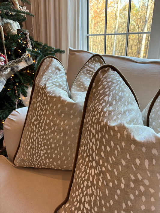 22" Fawn Pillow